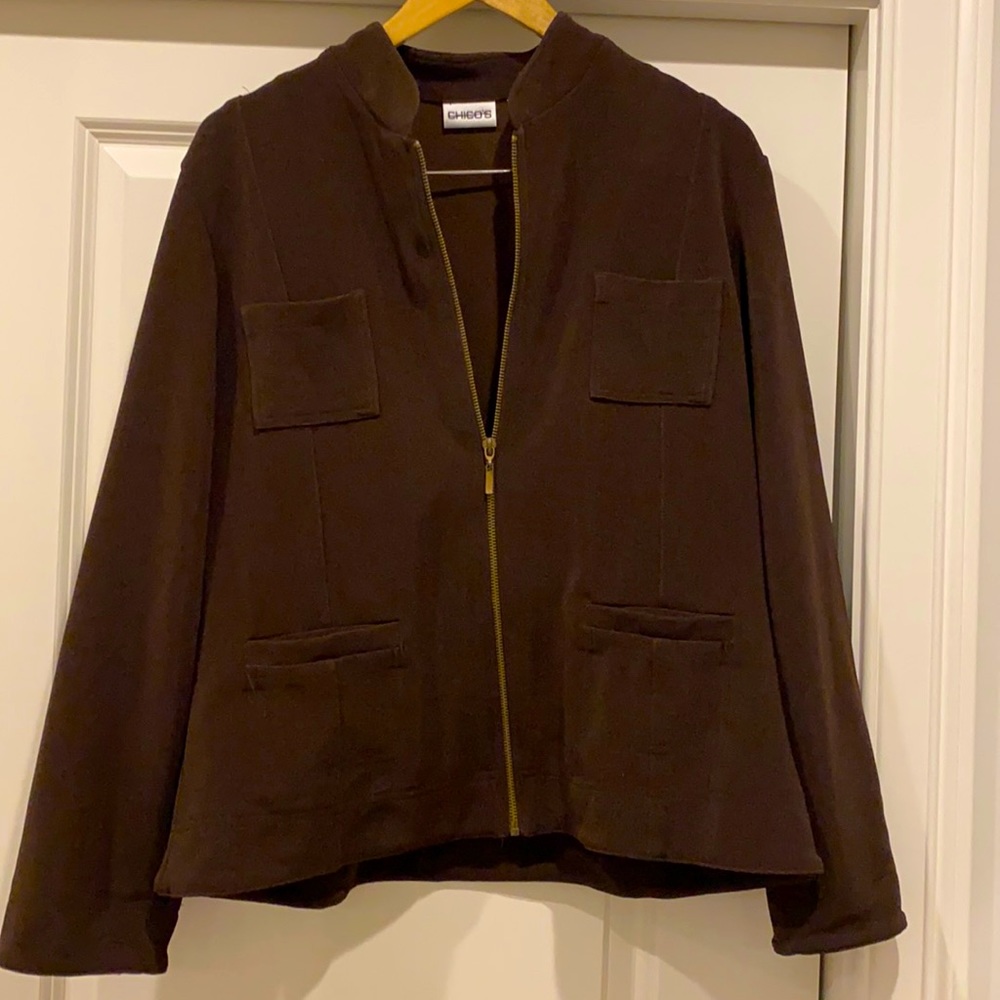 ☀️2/$15 SALE☀️ Chico’s Jacket - 4 Pockets!
